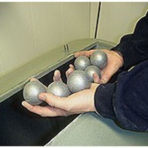Stålkuler for tromling