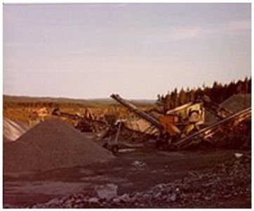 Odal Grus' pukkverk på Skarnes